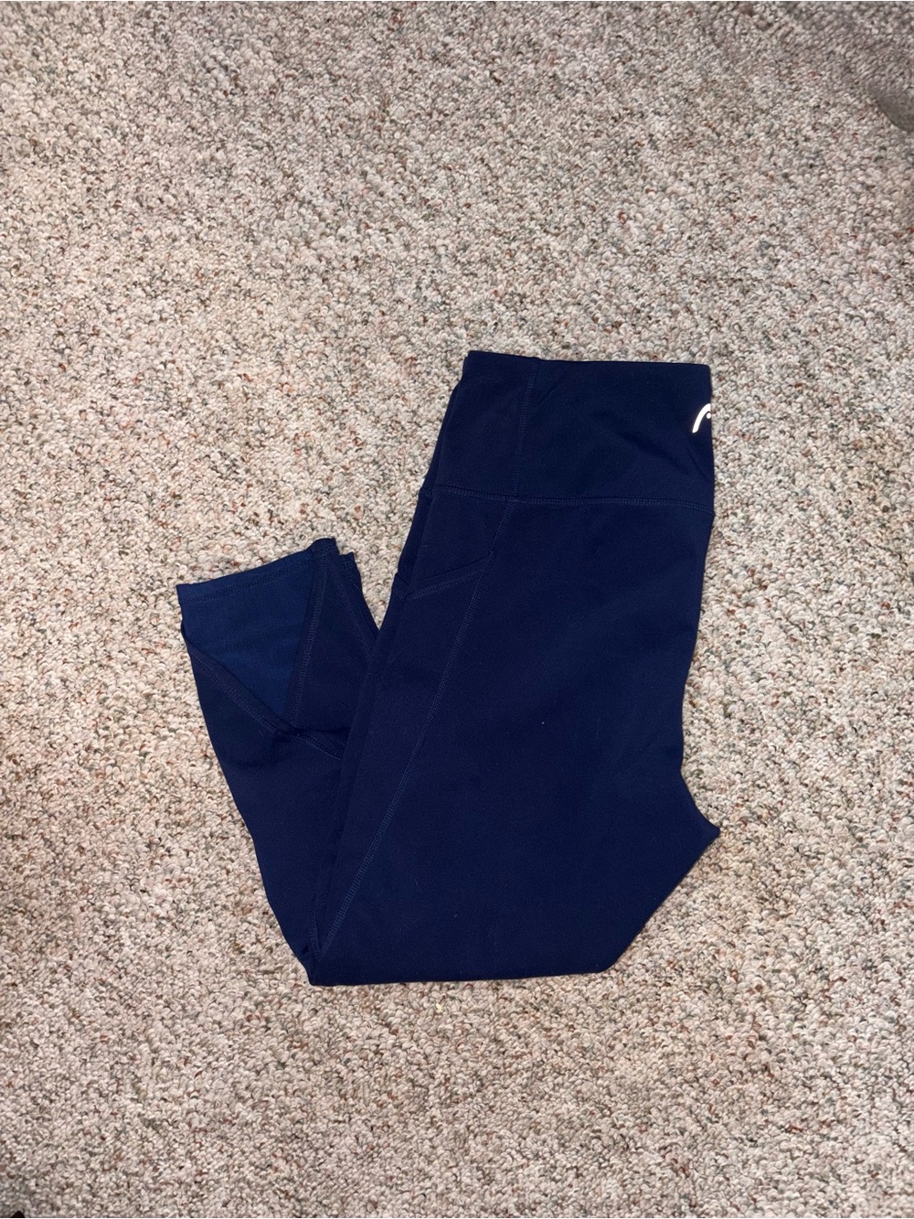 Head Navy Capri Leggings